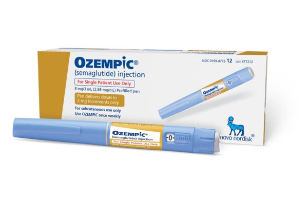 Ozempic 2 mg providing increased glycemic control for adults with type 2 diabetes